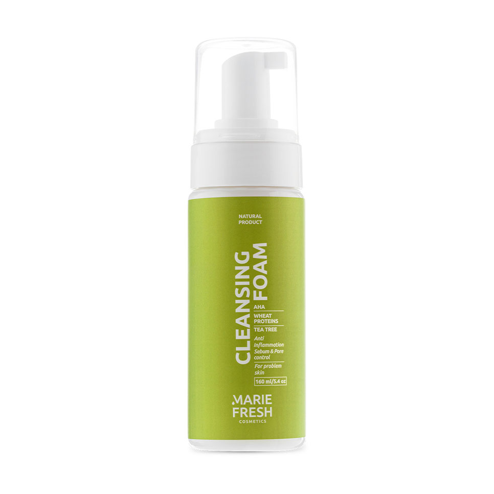 Пінка Marie Fresh Cosmetics Cleansing Foam для очищення проблемної шкіри обличчя, 160 мл